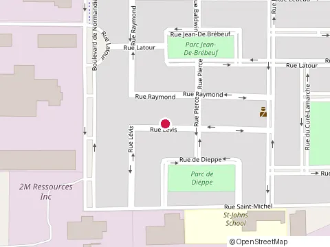 Location of Pro-Fusion Construction Inc at 447 Rue Levis, Saint-Jean-sur-Richelieu