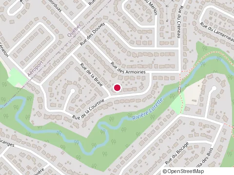 Location of Realisation d Rodrigue & Fils at 1960 Rue des Armoiries, L'Ancienne-Lorette