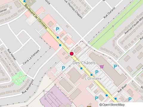 Location of Remi Roy Inc at 9550 boulevard de l'Ormiere, Québec