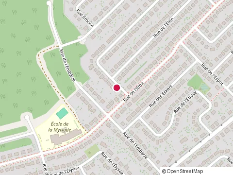 Location of Renovation Lorretteville at 1207 Rue de l'Etna, Québec