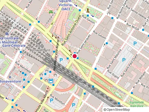 Location of Renovations Allens Michel Inc at 700 Rue Saint-Jacques, Montréal