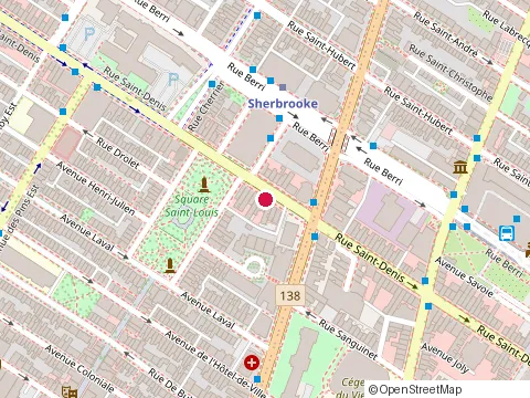 Location of Restaurant 5000Ans at 3441 Rue Saint-Denis, Montréal