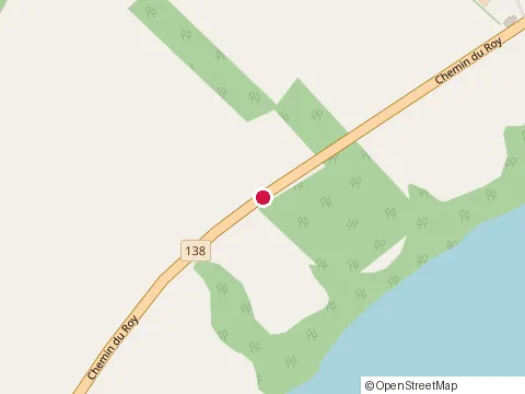 Location of Restaurant Arret Stop Detente at 3 138 Rte E, Grondines