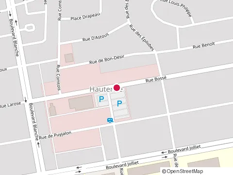 Location of Restaurant Bec-Fin at 859 Rue Bosse, Baie-Comeau