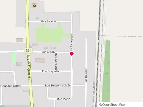Location of Restaurant Cantic Pizzeria at 8 route 223, Lacolle