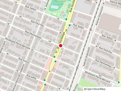 Location of Restaurant Chez Donato at 9007 Rue Hochelaga, Montréal
