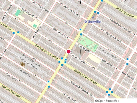 Emplacement de Restaurant d'Alma au 2128 Rue Jean-Talon E, Montréal