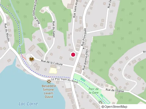 Location of Restaurant de la Place Enr at 1930 Rue Principale, Saint-Faustin-Lac-Carré