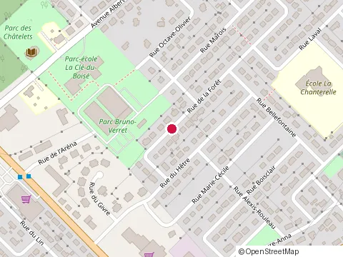 Location of Restaurant Dixie Lee at 51 Rue du Hetre, Saint-Etienne-de-Lauzon