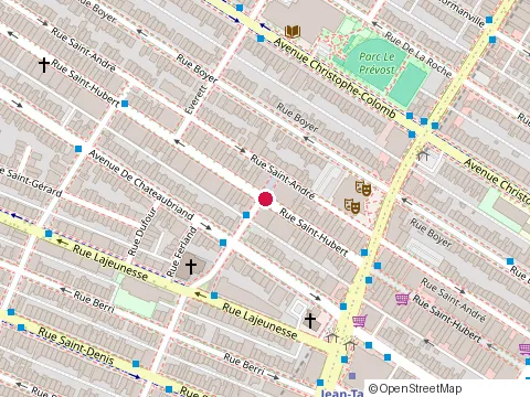 Location of Restaurant Eche Pa'Echarle at 7216 Rue Saint-Hubert, Montréal