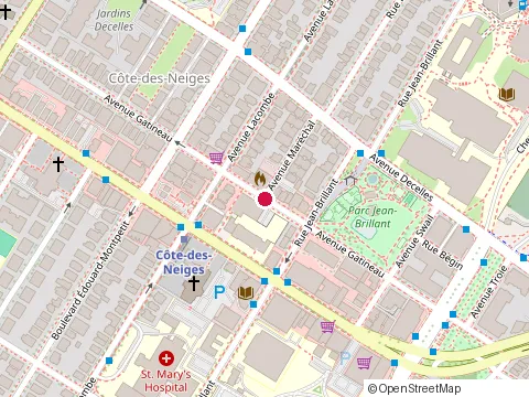 Location of Restaurant Il Galateo at 5315 avenue Gatineau, Montréal