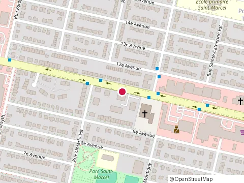 Location of Restaurant la Belle Province at 1300 boulevard Saint-Jean-Baptiste, Pointe-aux-Trembles
