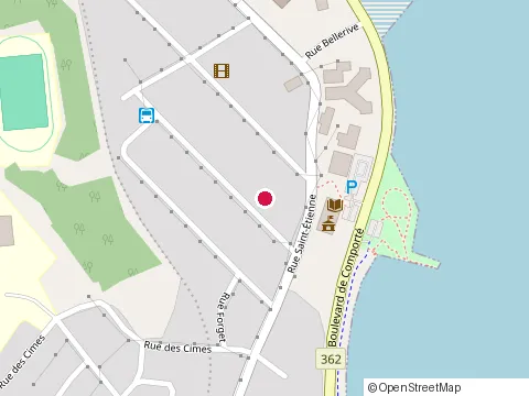 Location of Restaurant la Grande Bouffe at 236 Rue Ste-Catherine, La Malbaie