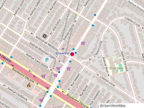 Location of Restaurant la Maison Chung Mei at 5055 chemin Queen-Mary, Montréal