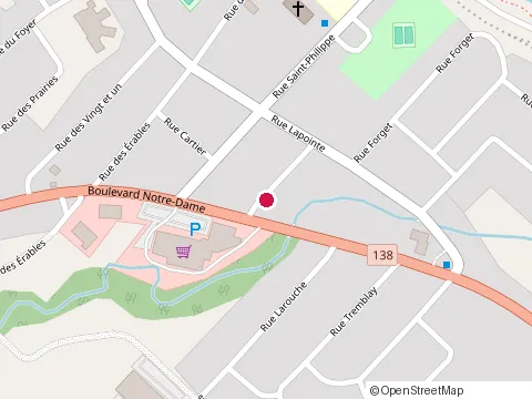 Location of Restaurant le Balzac at 110 boulevard Notre-Dame, Clermont