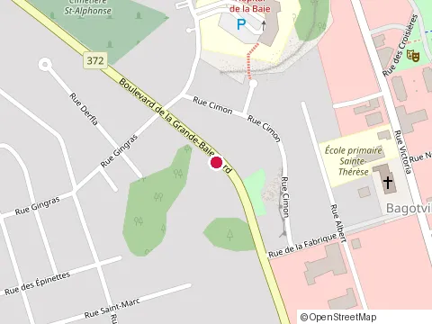 Location of Restaurant le Chalutier at 490 boulevard de la Grande-Baie S, La Baie
