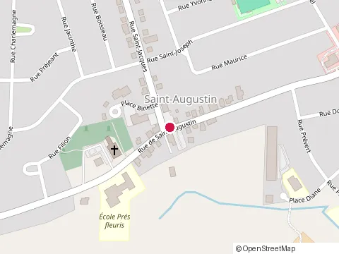 Location of Restaurant le St-Augustin at 15196 Rue de Saint-Augustin, Mirabel