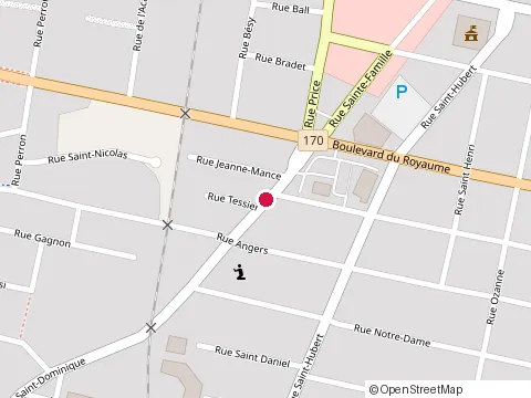 Location of Restaurant le Vieux Gosselin at 2039 Rue Saint-Dominique, Jonquière