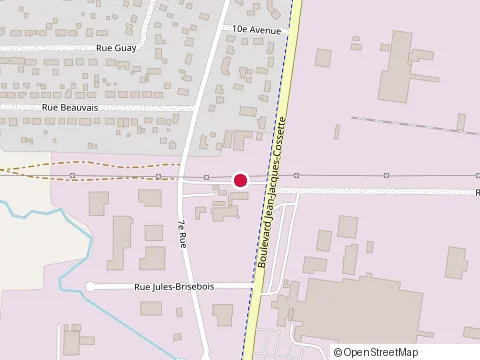 Location of Restaurant Petro-Passe at 2399 boulevard Jean-Jacques-Cossett, Val-d'Or