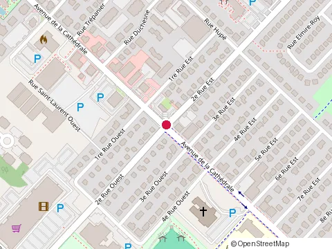 Location of Restaurant Saigon Enr at 355 avenue de la Cathedrale, Rimouski