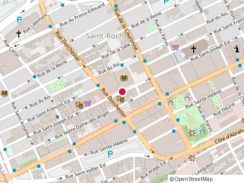 Location of Restaurant Valentine at 341 Rue Saint-Joseph E, Québec