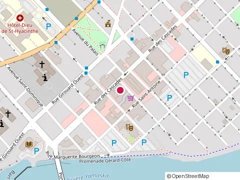 Location of Restaurant Valentine at 1610 Allee du Marche, Saint-Hyacinthe