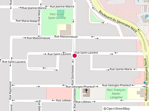 Location of Restaurant Villa Romana Inc at 660 Rue Dorchester, Saint-Jean-sur-Richelieu