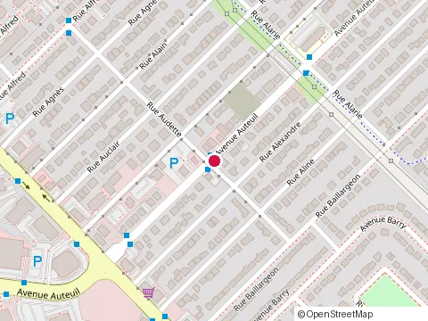 Location of Rio Pizza at 5991 Auteuil, Brossard