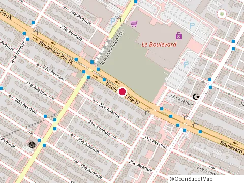 Location of Robert Bruzzese at 7160 boulevard Pie-Ix, Montréal