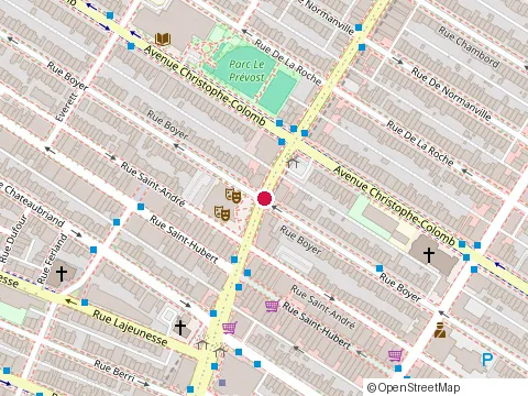 Location of S C Financiers at 930 Rue Jean-Talon E, Montréal
