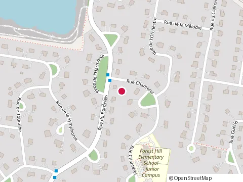 Location of Saratec Inc at 2363 Place des Musiciens, Saint-Lazare