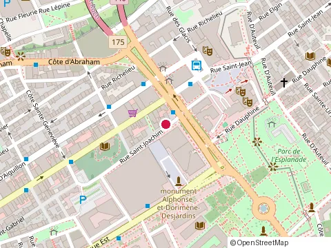 Location of Savard Nadeau at 838 Rue Saint-Joachim, Québec