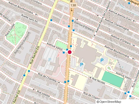 Location of Services aux Entreprises at 3737 Rue Sherbrooke E, Montréal