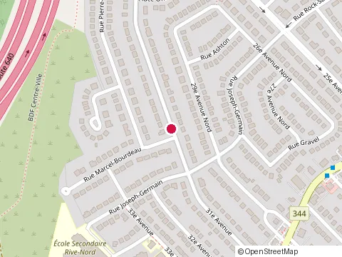 Location of Societe de Construction Marlan at 352 Rue Carmelle, Bois-des-Filion
