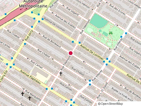 Location of Solutek Ltd at 7865 Rue de Bordeaux, Montréal