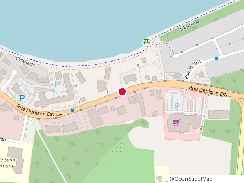 Location of Station Denison at 160 Rue Denison E, Granby