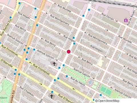 Location of Synthese Groupe Conseil at 2310 Rue Bercy, Montréal