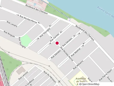 Emplacement de Tracage Yvon Diamond au 2100 Rue Nicolas-Perrot, Trois-Rivières