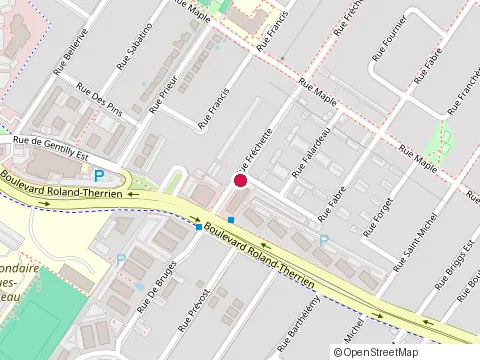 Location of Tremblay Dionne Hamel at 794 Rue Frechette, Longueuil
