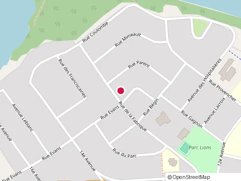 Location of Tremblay Euclide & Fils Ltee at 98 avenue de la Fabrique, Dolbeau-Mistassini