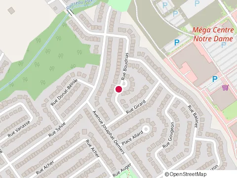 Location of ‍ ️ Kiroclinique Laval Chiropraticien at 196 Rue Girard, Laval