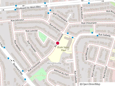 Location of 1 Rue Lanctôt, Gatineau, Qc, J8Y1B5 at 1 Rue Lanctôt, Gatineau