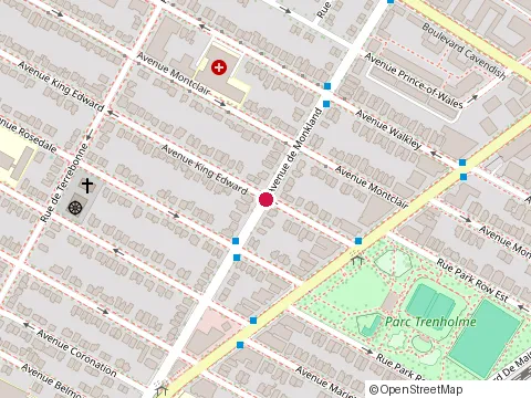 Location of 1-833-Reno-Fix at 6730 Monkland Ave, Montréal