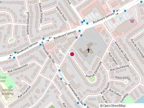 Location of Place Digger - Digg Great Places in Canada at 163 avenue Denonville, Laval