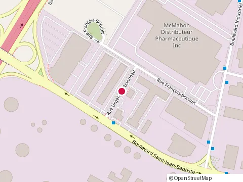 Location of 116806 Association Canada Inc. at 12100 Rue Urgel-Charbonneau, Montréal