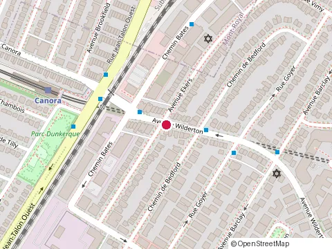 Location of 123 Plomberie & Chauffage Limité at 6885 avenue Wilderton, Montréal