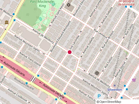 Location of 1St Vu Concepts Ltd at 4992 Lacombe, Montréal