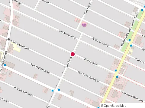 Location of 2 Brothers at 1048 Rue Front, Longueuil