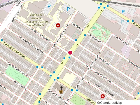 Location of 2151 Saint Joseph at 2151 boulevard Saint-Joseph E, Montréal