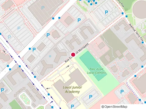 Location of 274E Groupe Scout St-Ephrem at 3000 Édouard Montpetit, Laval